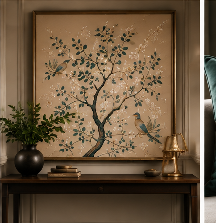 Embroidered Wall