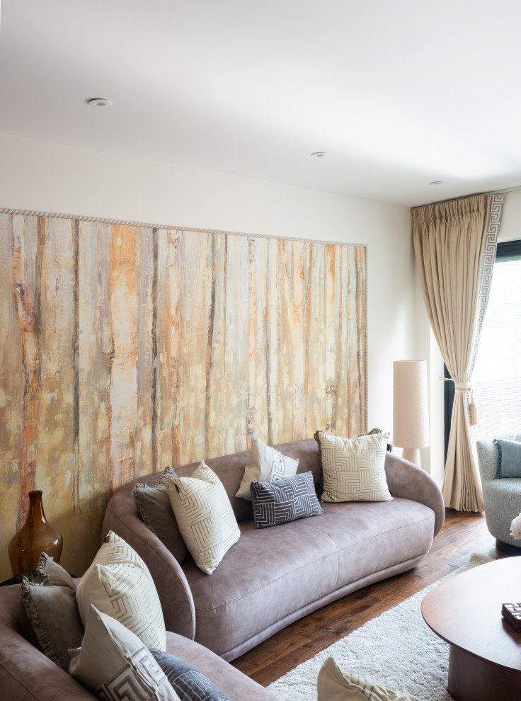 living room boho eclectic style project gallery image 16