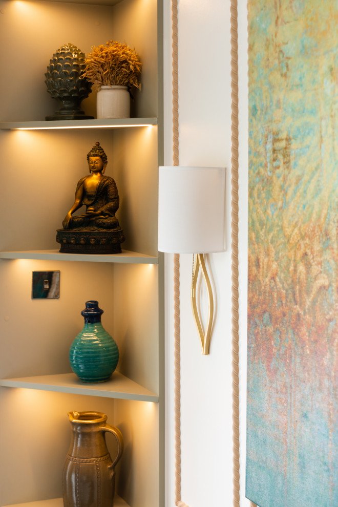 living room boho eclectic style project gallery image 25