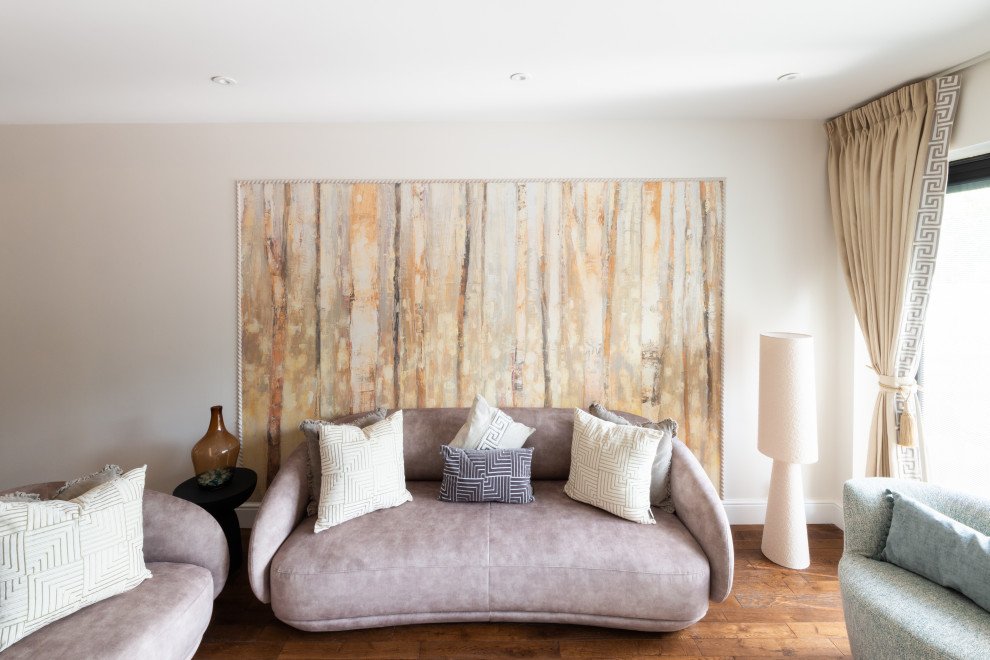 living room boho eclectic style project gallery image 27